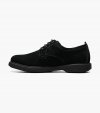 Florsheim Supacush Jr. Boys Plain Toe Oxford - Black Suede