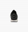 Florsheim Great Lakes Jr. Boys Knit Plain Toe Sneaker - Black