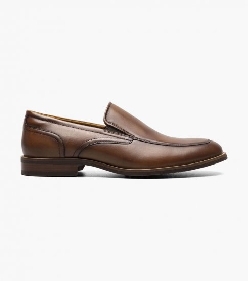 Florsheim Men's Rucci Moc Toe Slip On - Cognac - Click Image to Close