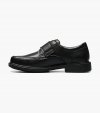 Florsheim Berwyn Jr. II Boys Moc Toe Strap - Black