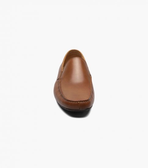 Florsheim Men's Talladega Moc Toe Venetian Driver - Cognac - Click Image to Close