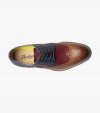 Florsheim Men's Uptown Spicy Wingtip Oxford - Cognac Multi