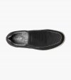 Florsheim Men's Lakeside Canvas Moc Toe Slip On - Black