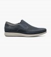 Florsheim Men's Motion Moc Toe Slip On - Navy Nubuck