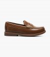 Florsheim Croquet Jr. Boys Moc Toe Penny Loafer - Cognac