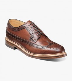 Florsheim Men's Kenmoor II Wingtip Oxford - Cognac