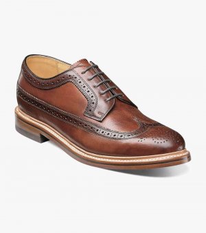 Florsheim Men's Kenmoor II Wingtip Oxford - Cognac