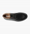 Florsheim Supacush Jr. Boys Plain Toe Chukka Boot - Black Tumbled