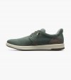 Florsheim Men's Crossover Canvas Plain Toe Slip On - Green Multi