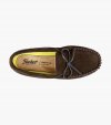 Florsheim Men's Cozzy Moc Toe Tie Slipper - Chocolate