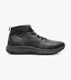 Florsheim Men's Tread Lite Plain Toe Hiker Boot - Black Tumbled