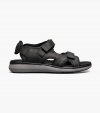 Florsheim Men's Venture River Sandal - Black CH