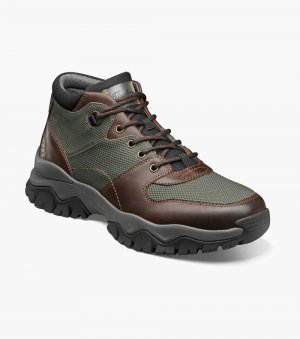 Florsheim Men's Xplor Moc Toe Hiker Boot - Green