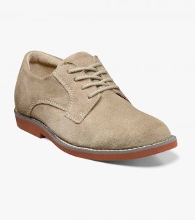 Florsheim Kearny Jr. Boys Plain Toe Oxford - Sand