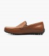 Florsheim Men's Throttle Moc Toe Venetian Loafer - Saddle Tan