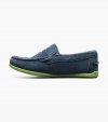 Florsheim Jasper Jr. Boys Moc Toe Penny Driver - Blue Suede