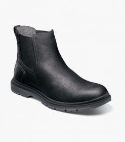 Florsheim Men's Lookout Plain Toe Gore Boot - Black CH Florsheim Men's Lookout Plain Toe Gore Boot - Black CH