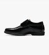 Florsheim Reveal Jr. Boys Moc Toe Monk Strap Oxford - Black