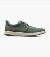 Florsheim Men's Crossover Canvas Plain Toe Slip On - Green Multi