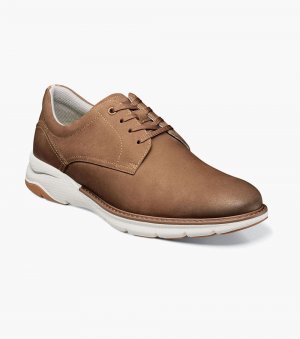 Florsheim Men's Frenzi Plain Toe Oxford - Mocha