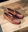 Florsheim Men's Berkley Flex Moc Toe Penny Loafer - Cognac Multi