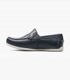 Florsheim Jasper Jr. Boys Moc Toe Venetian Loafer - Navy