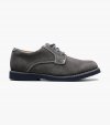 Florsheim Kearny Jr. Boys Plain Toe Oxford - Gray Suede