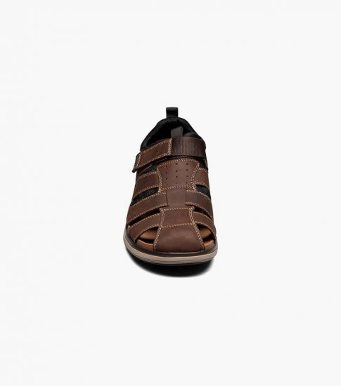 Florsheim Men's Venture Fisherman Sandal - Brown CH - Click Image to Close