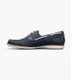 Florsheim Men's Atlantic Moc Toe Boat Shoe - Navy