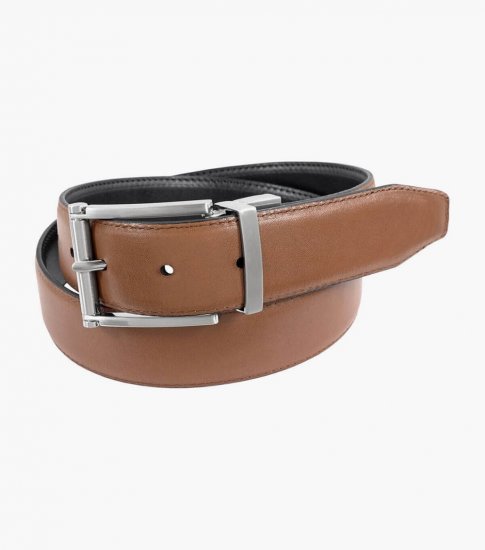 Florsheim Lofton Reversible Belt - Copper - Click Image to Close