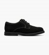 Florsheim Kearny Jr. Boys Plain Toe Oxford - Black