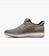 Florsheim Men's Venture Knit Plain Toe Lace Up Sneaker - Gray