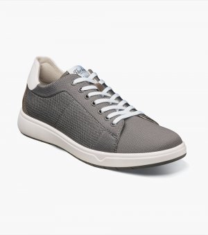 Florsheim Men's Heist Knit Lace to Toe Sneaker - Gray