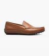 Florsheim Men's Throttle Moc Toe Venetian Loafer - Saddle Tan