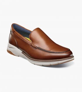 Florsheim Men's Frenzi Moc Toe Venetian Loafer - Cognac