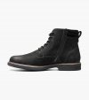 Florsheim Men's Norwalk Plain Toe Lace Up Boot - Black Nubuck