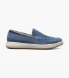 Florsheim Men's Heist Moc Toe Venetian Loafer - Blue Suede