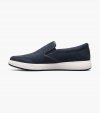 Florsheim Men's Heist Moc Toe Slip On Sneaker - Navy