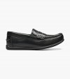 Florsheim Jasper Jr. Boys Moc Toe Penny Driver - Black