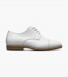 Florsheim Reveal Jr. Boys Cap Toe Oxford - White