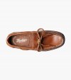 Florsheim Jasper Tie Jr. Boys Moc Toe Slip On Loafer - Saddle Tan