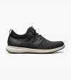 Florsheim Great Lakes Jr. Boys Knit Plain Toe Sneaker - Black