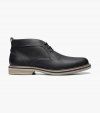 Florsheim Men's Norwalk Plain Toe Chukka Boot - Black CH