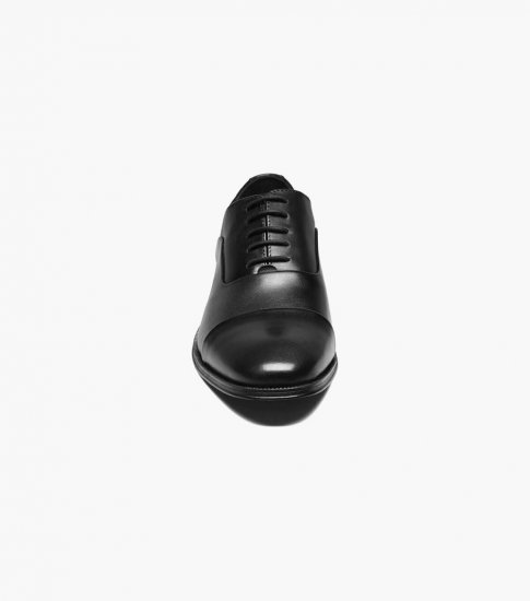 Florsheim Men's Jetson Cap Toe Oxford - Black - Click Image to Close