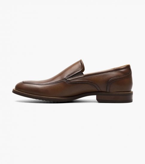 Florsheim Men's Rucci Moc Toe Slip On - Cognac - Click Image to Close