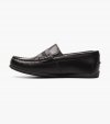 Florsheim Jasper Jr. Boys Moc Toe Strap Loafer - Black