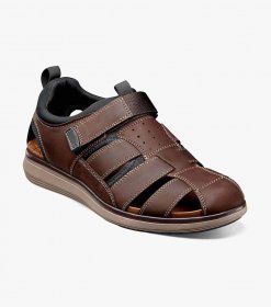 Florsheim Men's Venture Fisherman Sandal - Brown CH Florsheim Men's Venture Fisherman Sandal - Brown CH