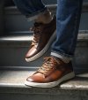 Florsheim Men's Heist Lace To Toe Sneaker - Cognac