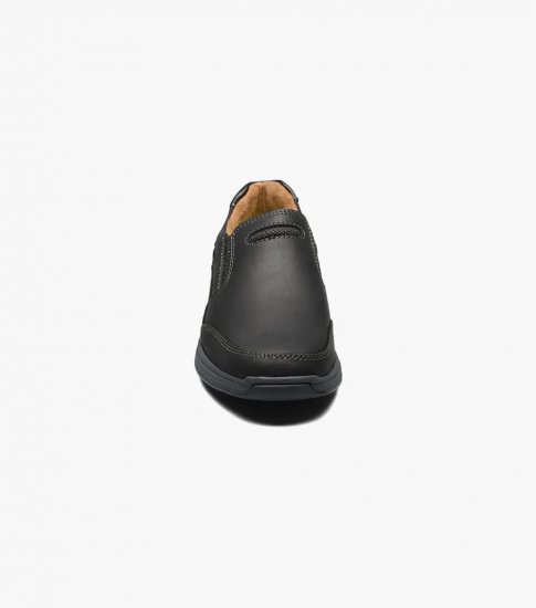 Florsheim Great Lakes Jr. Boys Sport Slip On - Black CH - Click Image to Close