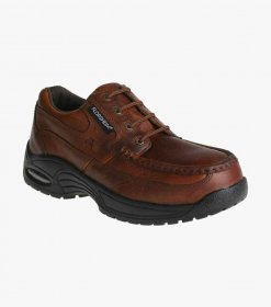 Florsheim Men's Polaris Composite Toe Moc Toe Oxford - Brown Florsheim Men's Polaris Composite Toe Moc Toe Oxford - Brown